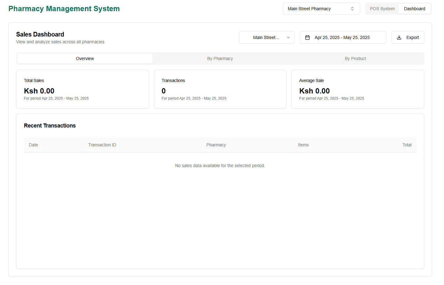 Pharmacy Point of Sale System preview 3